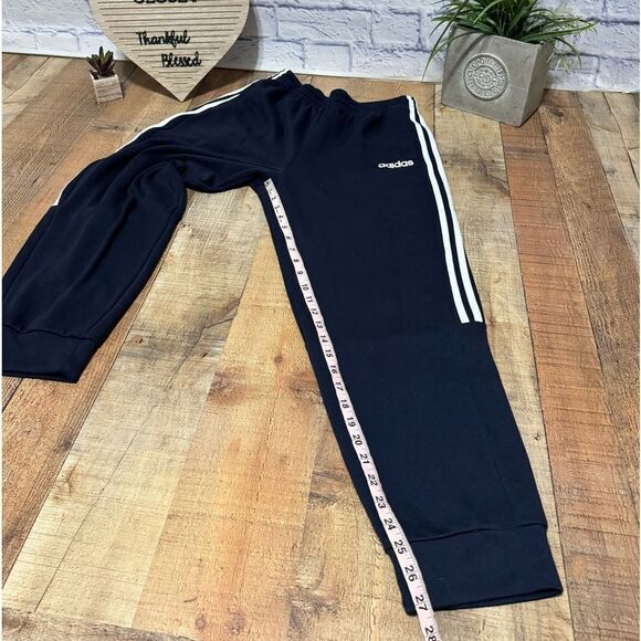 Navy adidas track joggers climalite - Picture 11 of 15
